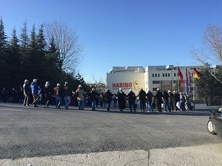 HARİBO’DA ‘GREV 4 YIL SONRA FİİLEN UYGULAMADA!