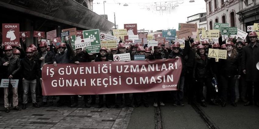 İŞ GÜVENLİĞİ UZMANLARI: HAKSIZ YERE SUÇLANMAK İSTEMİYORUZ