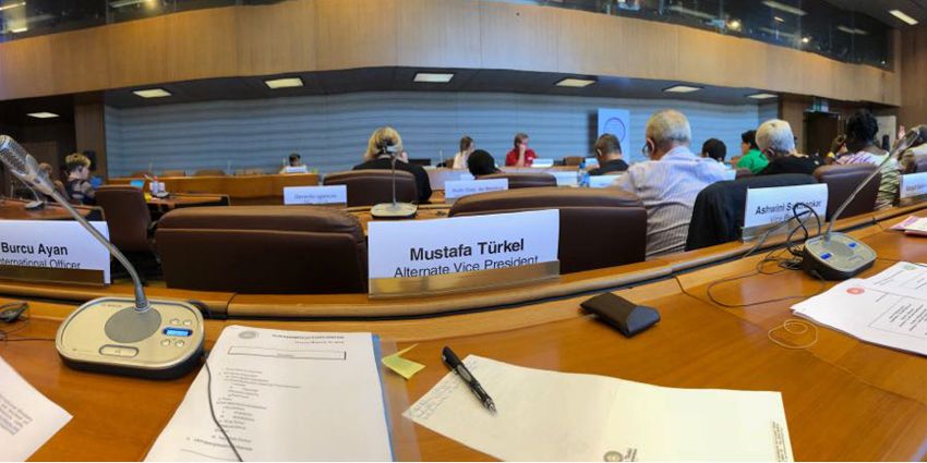 IUF İCRA KURULU VE KADIN KOMİTESİ TOPLANTISI İÇİN CENEVRE’DEYİZ