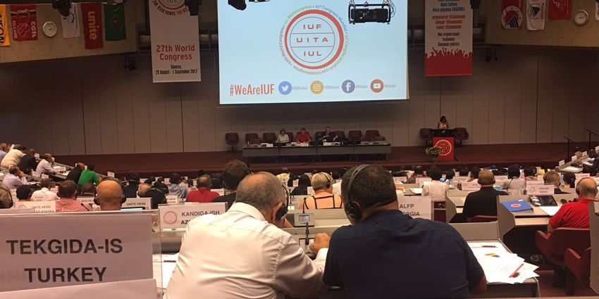 IUF’İN İLK KADIN GENEL SEKRETERİ SEÇİLDİ
