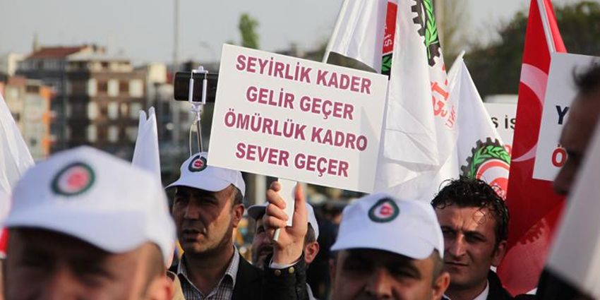 SÖZLEŞMELİ STATÜ ÇÖZÜM OLMAZ
