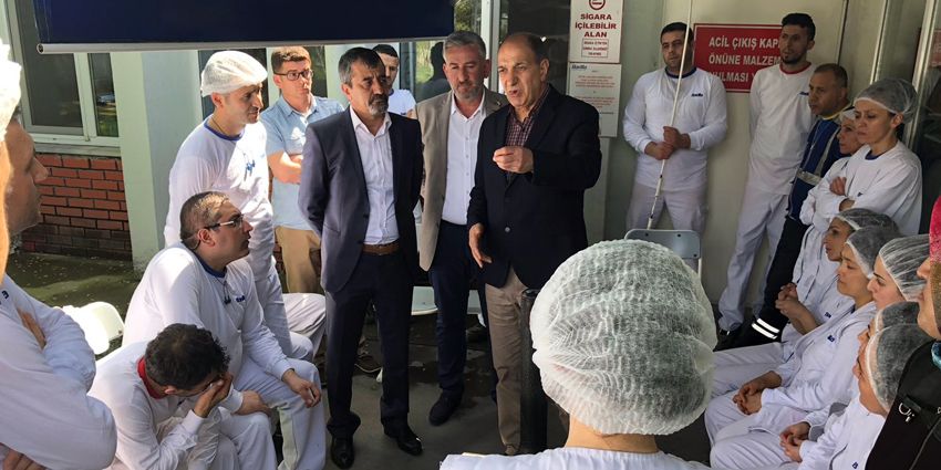 BARİLLA İŞÇİSİ İLE GENEL DEĞERLENDİRME YAPILDI