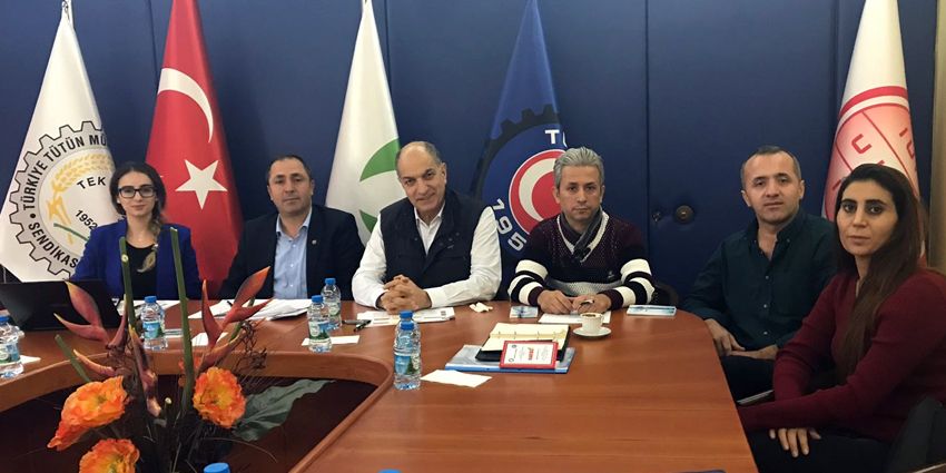 HARİBO ŞEKERLEME’DE ÇALIŞAN İŞYERİ TEMSİLCİLERİMİZ İLE TASLAK TOPLANTISI YAPILDI