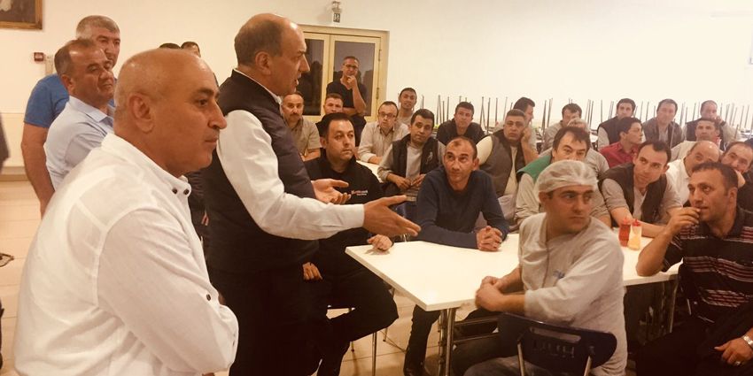 NUH´UN ANKARA MAKARNASI SÖZLEŞMESİ İLE YÜZLER GÜLDÜ