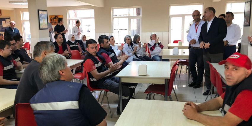 TAMEK GIDA SÖZLEŞMESİ İLE BAYRAM ERKEN GELDİ