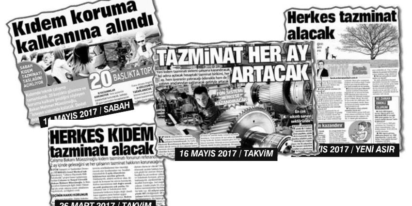 TASLAK YOK KEHANET ÇOK