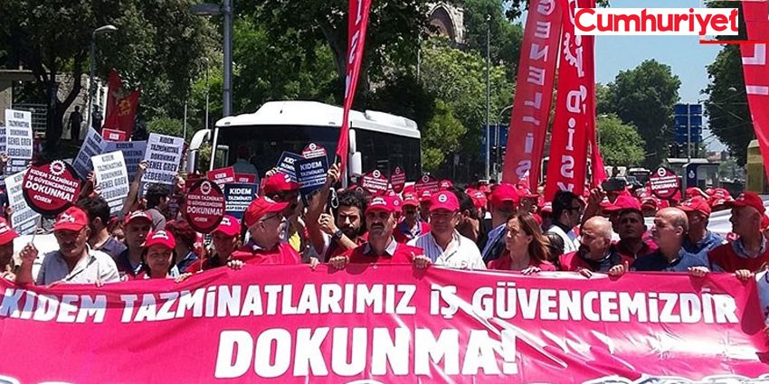 KIDEM ÇANTADAN ÇIKTI
