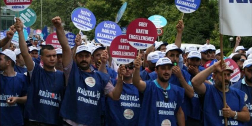 KRİSTAL-İŞ GREV KARARINI AÇIKLADI