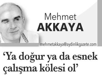 YA DOĞUR YA DA ESNEK ÇALIŞMA KÖLESİ OL