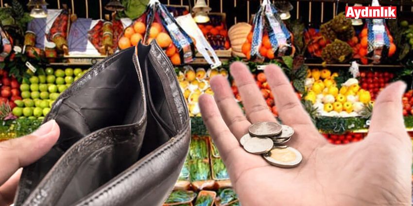 ASGARİ ÜCRETLİ ANCAK 8 GÜN GEÇİNEBİLİYOR