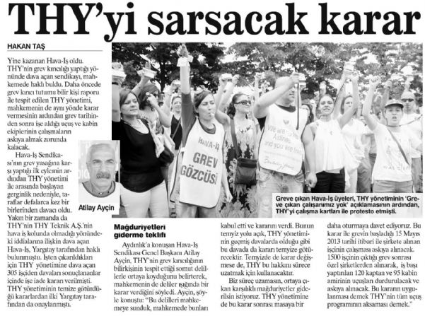 THY’Yİ SARSACAK KARAR