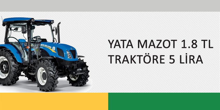YATA MAZOT 1.8 TL TRAKTÖRE 5 LİRA