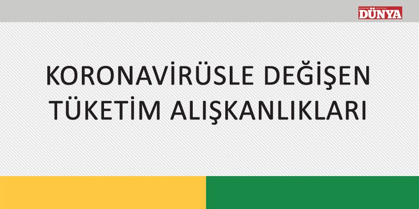 KORONAVİRÜSLE DEĞİŞEN TÜKETİM ALIŞKANLIKLARI