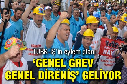 İŞÇİDEN EYLEM PLANI