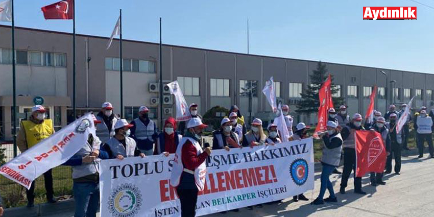 BEL KARPER İŞÇİSİ UYARDI: TİS MASASINA OTURMAZSANIZ BOYKOT KAPIDA