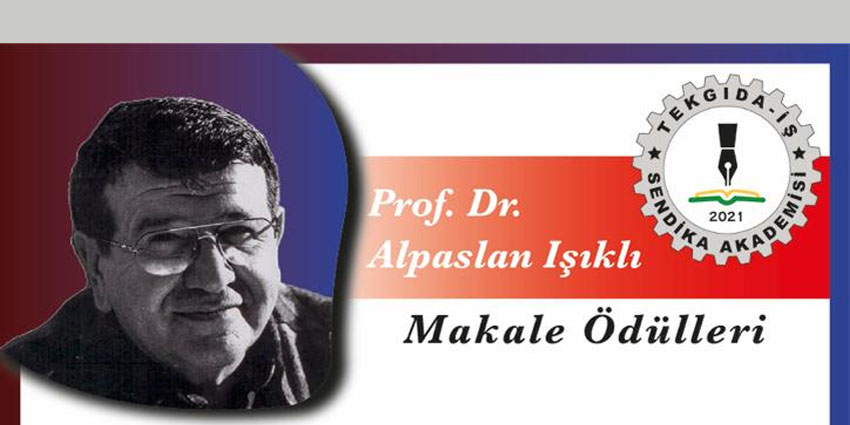PROF. DR. ALPASLAN IŞIKLI MAKALE ÖDÜLLERİ
