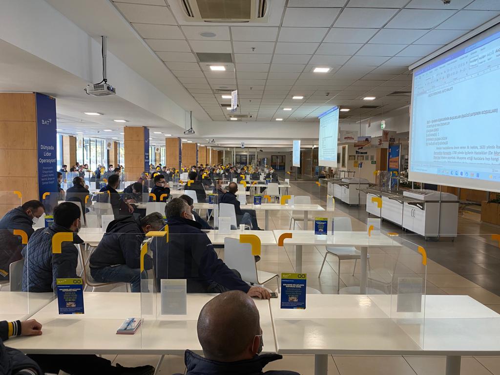 BAT VE AROMA’DA EĞİTİMLERİ TAMAMLADIK