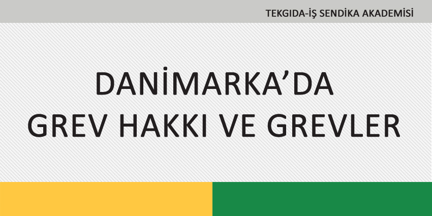 DANİMARKA’DA GREV HAKKI VE GREVLER