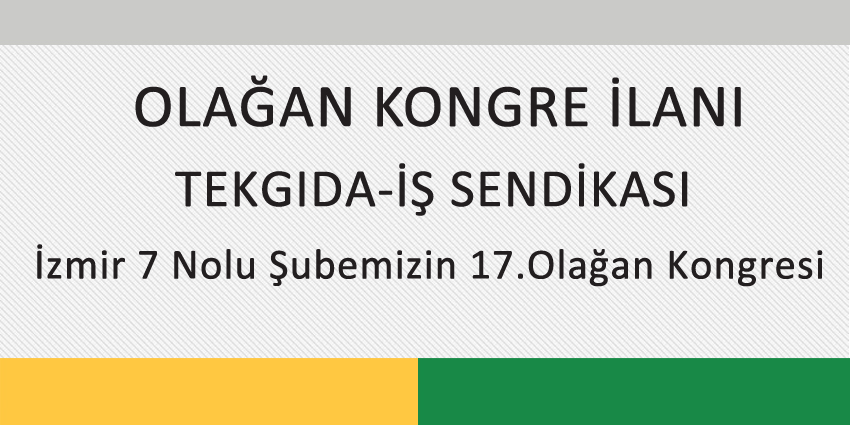OLAĞAN KONGRE İLANI