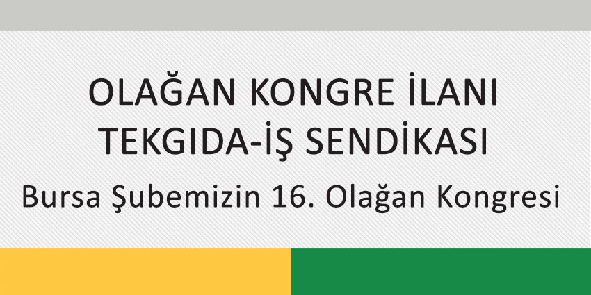OLAĞAN KONGRE İLANI