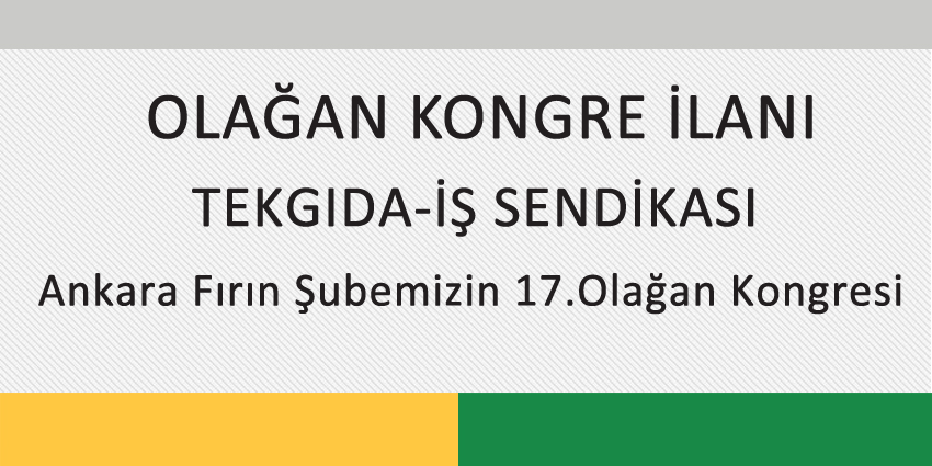 OLAĞAN KONGRE İLANI