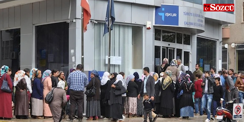 İŞTE GERÇEK TABLO: 3 KİŞİDEN 1’İ İŞSİZ