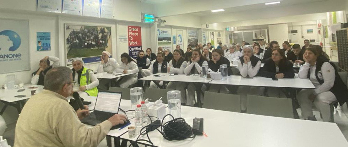 DANONE TİKVEŞLİ’DE ÜYE EĞİTİMİ