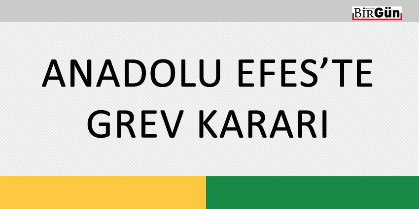 ANADOLU EFES’TE GREV KARARI