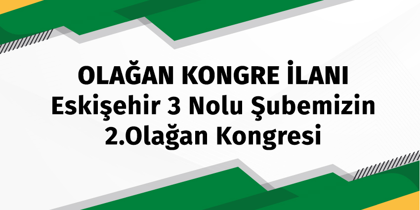 OLAĞAN KONGRE İLANI