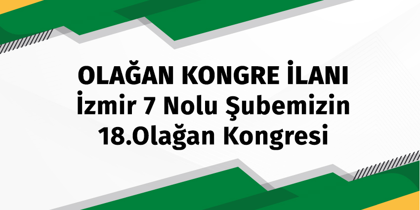 OLAĞAN KONGRE İLANI