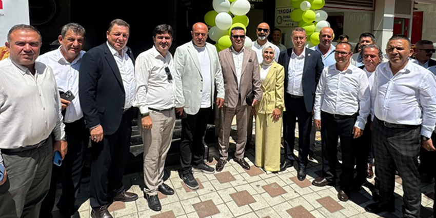 TURGUTLU ŞUBEMİZİN YENİ HİZMET BİNASI TÖRENLE AÇILDI