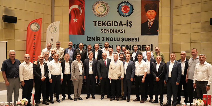 İZMİR 3 NOLU ŞUBEMİZİN 18. OLAĞAN KONGRESİ TAMAMLANDI