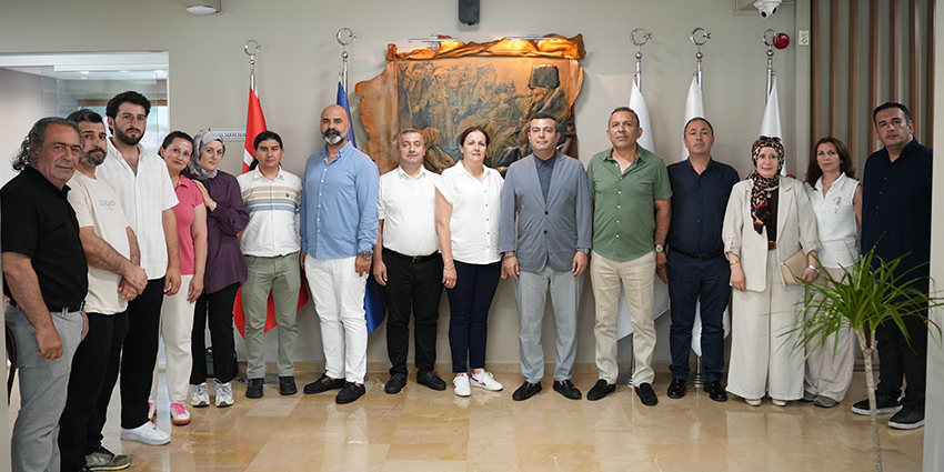 AVRUPA YAKASI ŞUBEMİZDEN GENEL MERKEZİMİZE TEŞEKKÜR ZİYARETİ
