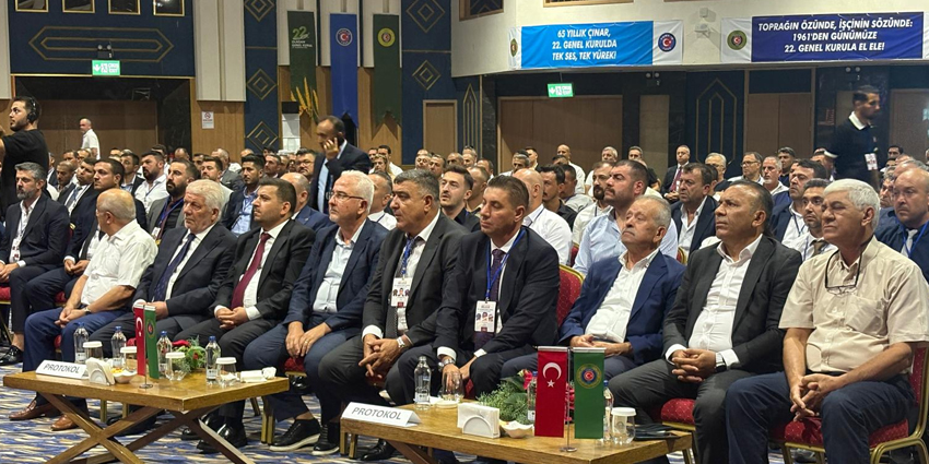 SENDİKAMIZDAN TARIM-İŞ SENDİKASI 22. OLAĞAN GENEL KURULU’NA KATILIM