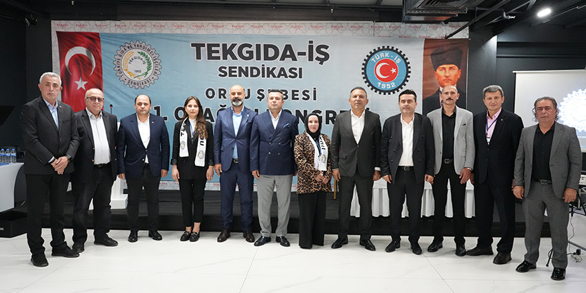 YENİ KURULAN ORDU ŞUBEMİZİN 1.OLAĞAN KONGRESİ TAMAMLANDI